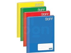 Caderno Brochura 1/4 96 Fls - Cores STIFF