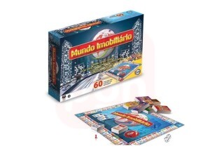 Mundo Imobiliário Toia Brinquedos Jogo Tabuleiro Monopolize