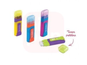 Caneta Borracha com Refil Tris Fit