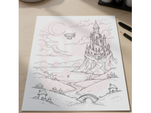 Papel Opaline Branco 120g 50 folhas - Menno 