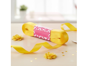 Fita de Cetim 10mm Amarela